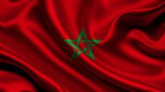 Morocco Atlas Flag Star Stock Photos Image HD Wallpaper