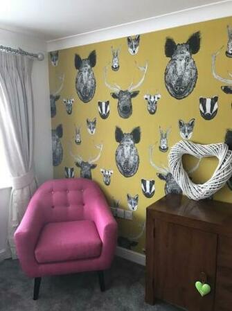 Vestige Wallpaper Designed By Lisa Bliss For The Graduate