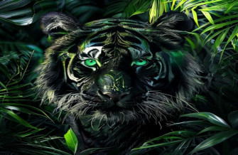 Black Tiger Wallpaper