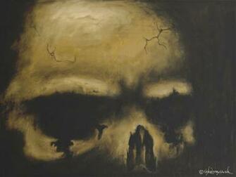 Gothic Skulls Wallpaper