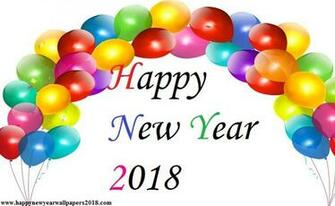 Happy New Year Balloon Wallpaper HD