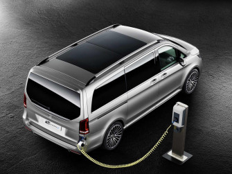 Mercedes Benz On Vclass Vision Electrified The