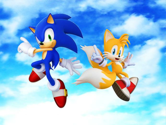 Sonic And Tails Ii 3d Blue Sky HD Wallpaper Royalwallpaper Biz