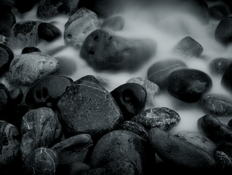 Black And White River Rocks Wallpaper I Hope We Shall Crush In