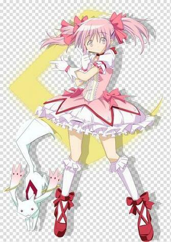 Madoka Kaname Kyubey Mangaka Art Manga Transparent Background Png