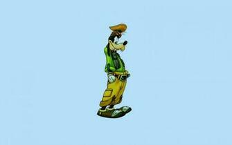 Goofy Minimalist Disney Funny Wallpaper