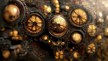 Steampunk Wallpaper Midjourney R Deepdream