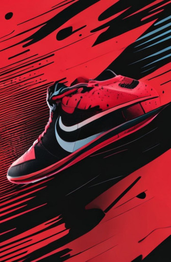 Red And Black Nike Wallpaper