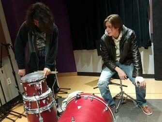 Secure The Sun On Jony Setting Up Drums