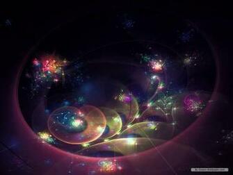 Flower Wallpaper Creative Fractal Art