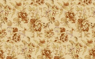 Vintage Floral Pattern Wallpaper