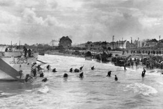 Day Omaha Beach HD Wallpaper