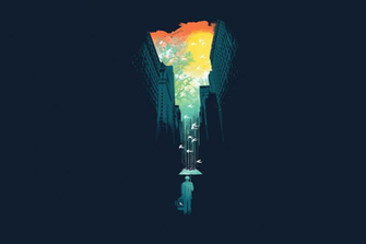 Rain Mood Background Abstracts Cities City HD Abstract