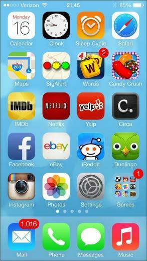 Plain White iPhone Wallpaper And Battery Up Top The