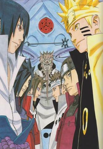 Naruto Artbook With Image Shippuden Anime