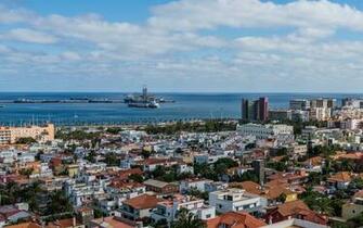 Wallpaper Spain Las Palmas Gran Canaria Ships Pier Cities