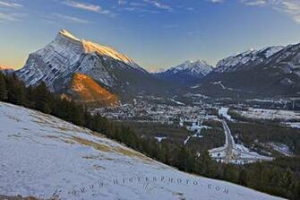 Wallpaper Background Norquay Meadow Banff