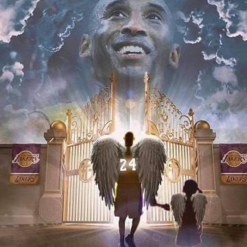 Kobe And Gigi Angel For Life Ideas