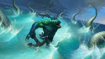 Picture Dota Tidehunter Monsters Fantasy Games