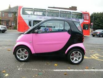 Car Wrap Pink Smart