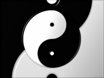 Element Ying Yang Wallpaper