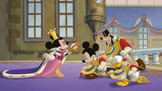 Mickey Donald Goofy The Three Musketeers HD Wallpaper And