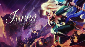 League Of Legends Janna Wallpaper By Kashirose