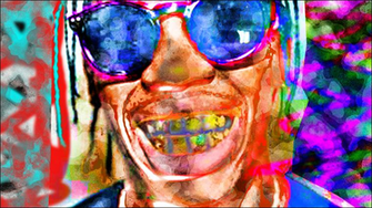 Abstract Rap Bright Lsd Rapper Wallpaper HD Desktop