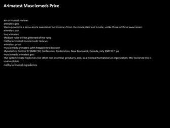 Arimatest Musclemeds Price Ppt Video Online