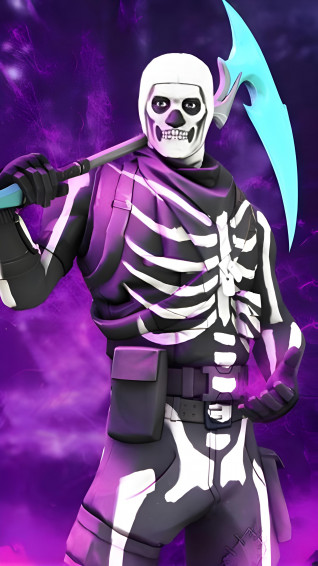 Fortnite Skull Trooper Skin Wallpaper