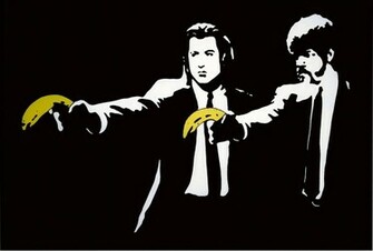 Pulp Fiction Banana Wallpaper