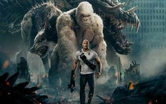 Dwayne Johnson Ram White Gorilla Wallpaper HD