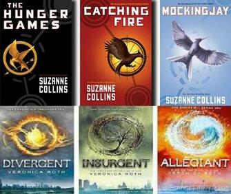 Hunger Games And Divergent Trilogies By Caitlynketchum