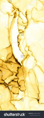 Ink Wash Pastel Texture Alcohol Art Light Gold Marble Stone
