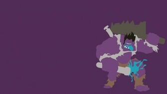 Dr Mundo Minimalistic Fan Art League Of Legends Wallpaper