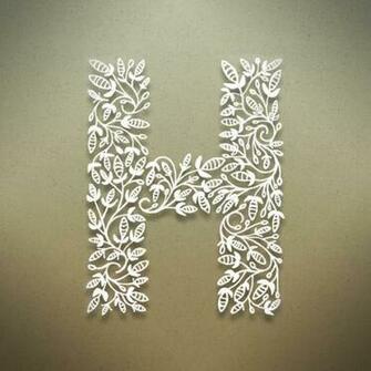 Alphabet Letter H HD Wallpaper