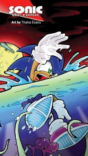 Sonic The Comic Wallpaper