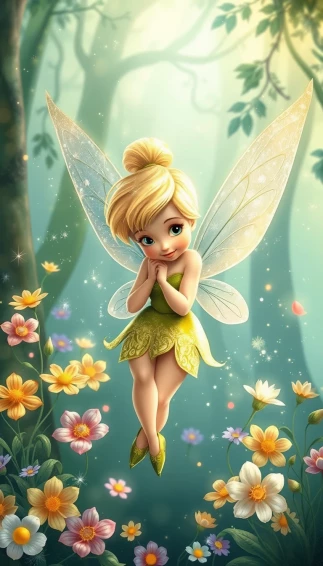 Tinkerbell Phone Wallpaper