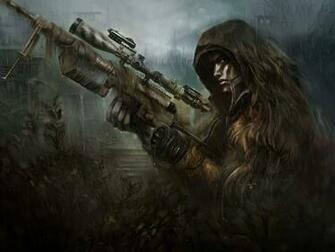 The Sniper Camo Wallpaper Background