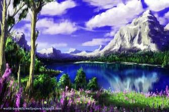 Beautiful Wallpaper Nature Painting