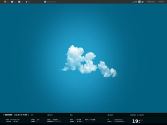 Fluxbox Cloud By Lantek Deviantart Linux In
