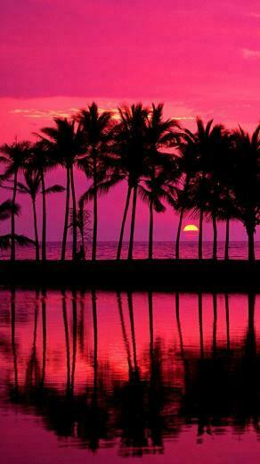 Hawaii iPhone Wallpaper Top Background