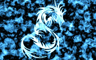 Awesome Blue Dragon Wallpaper By Tijnn