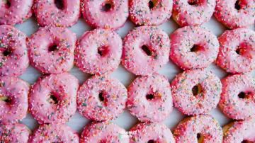 Sweet Zoom Virtual Background Donut Background Desserts