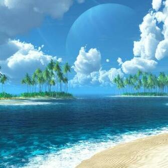 Exotic Ocean Island Wallpaper My iPad Gallery