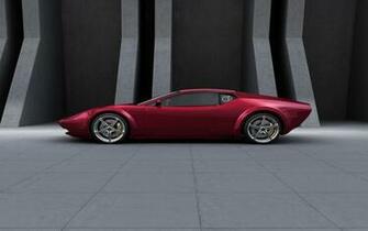 De Tomaso Pantera Concept Desktop Wallpaper