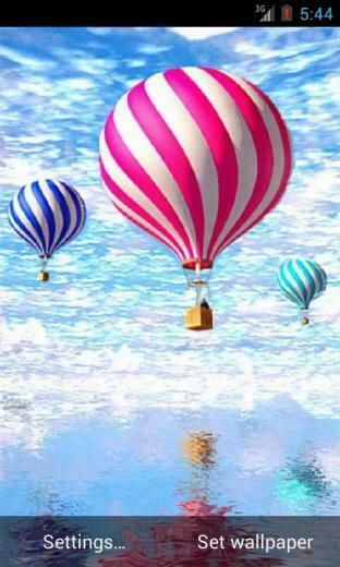 Air Balloons Live Wallpaper Apps For Android Phone