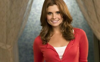 Joanna Garcia In A Red Jacket Wallpaper