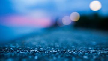 Abstract Blue Concrete Ground Macro Wallpaper HD