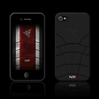 Mass Effect N7 iPhone Wallpaper